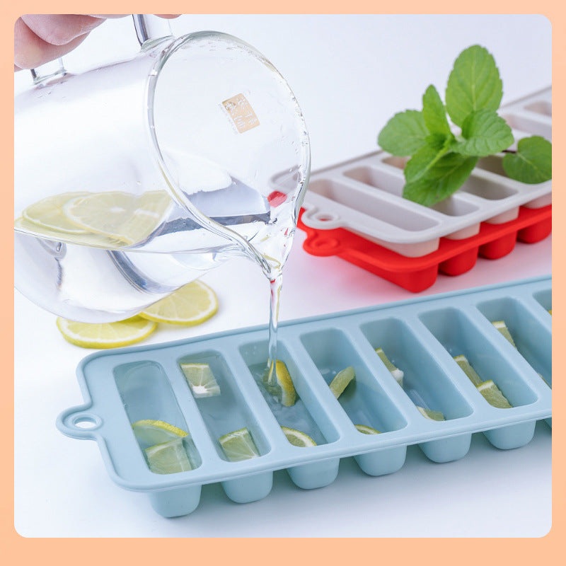 1 Pc – 10 Grid Silicone Bottle Ice Stick Tray