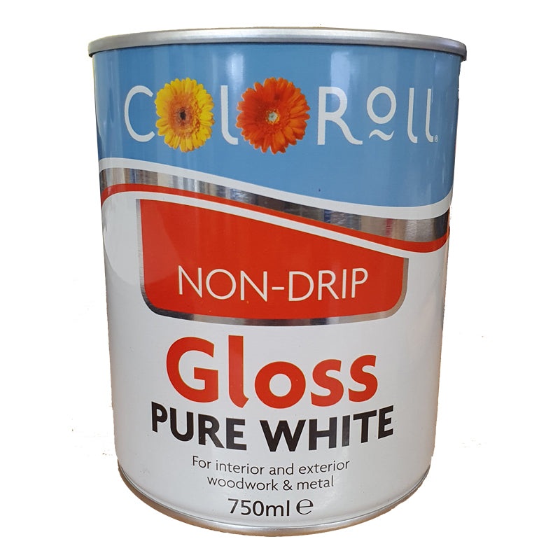 Your Home Non Drip Gloss Paint 750ml – White