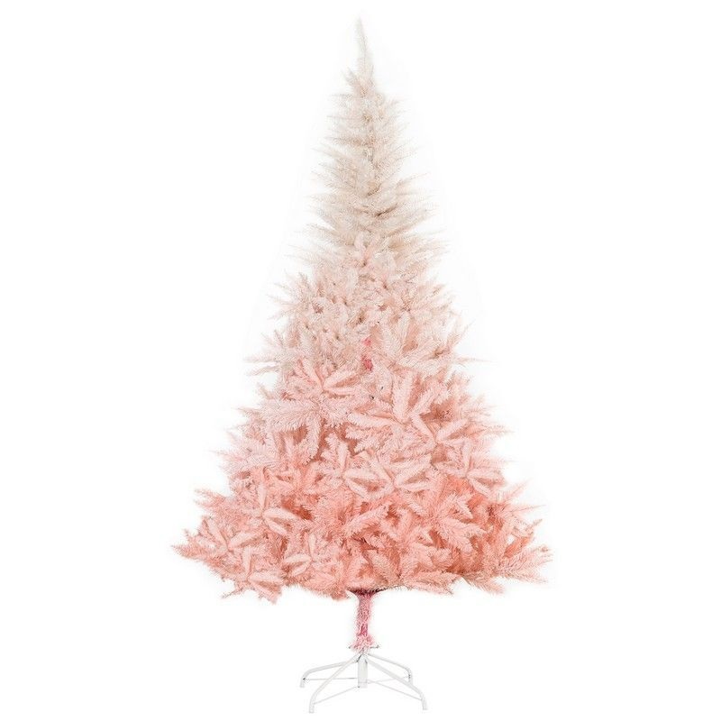 6 Foot Christmas Tree Artificial – Pink 800 Tips