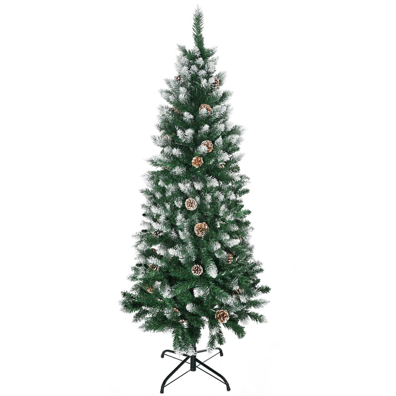 5′ Snow Artificial Christmas Tree with Realistic Branches