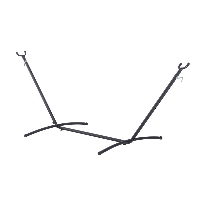 2.86m Universal Hammock Stand Metal Frame Garden Camping Picnic Outdoor Patio Replacement  Stand Only