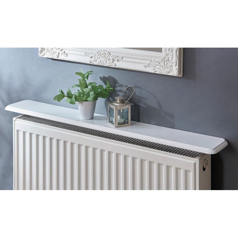 115.5cm Home Radiator Shelf – White Colour