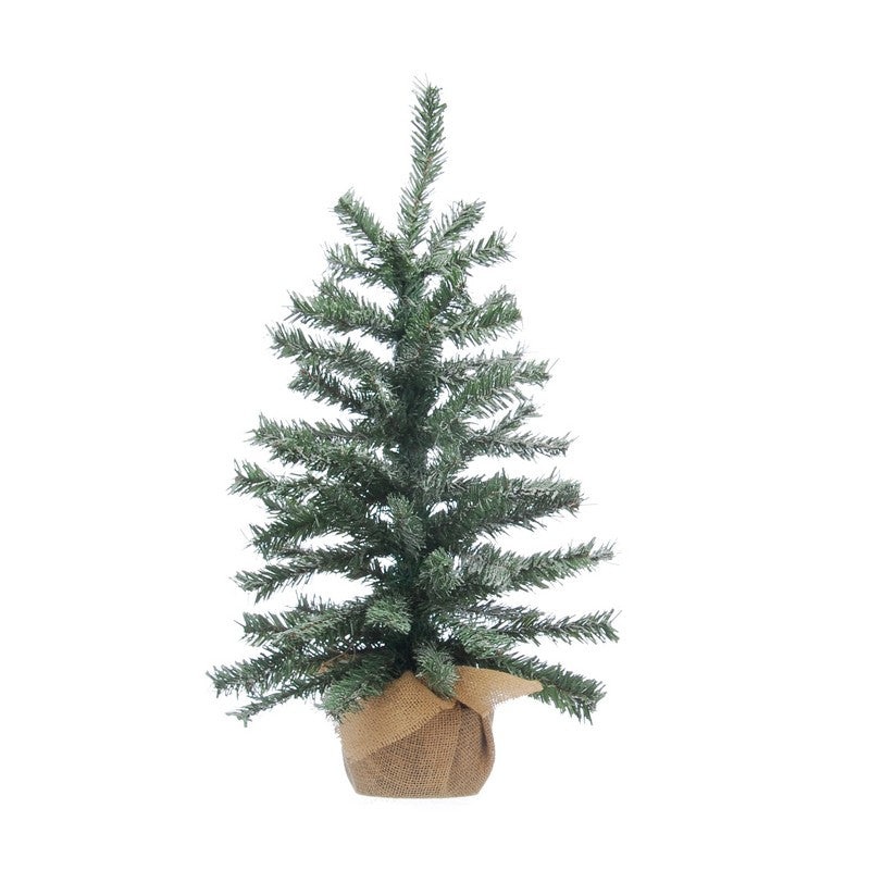 3 Foot Burlap Base Christmas Tree Artificial – Ornament 136 Tips