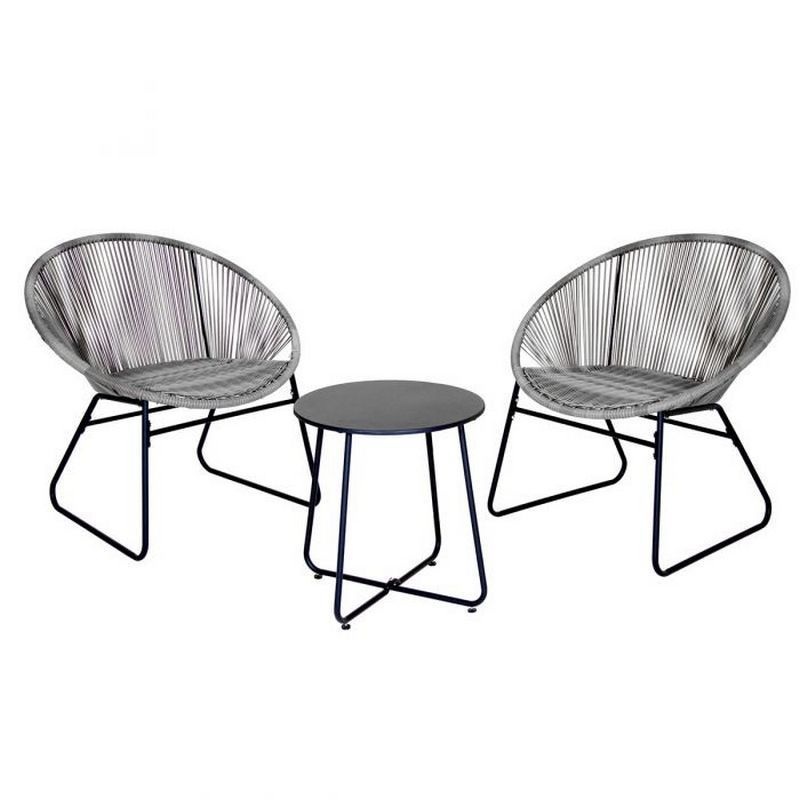 Zanzibar Garden Bistro Set by Wensum – 2 Seats