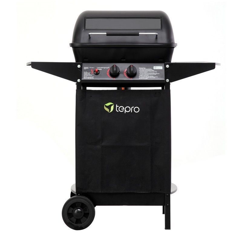Twin Burner Irvine Lava Garden Gas BBQ by Tepro