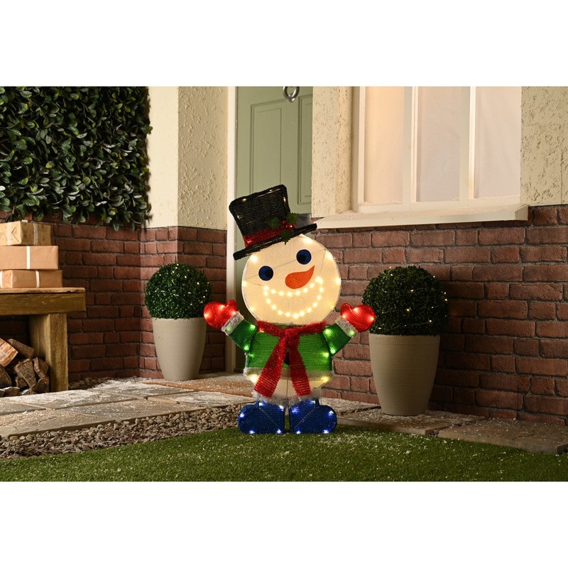 Christmas LED Christmas Musical Snowman – 91cm