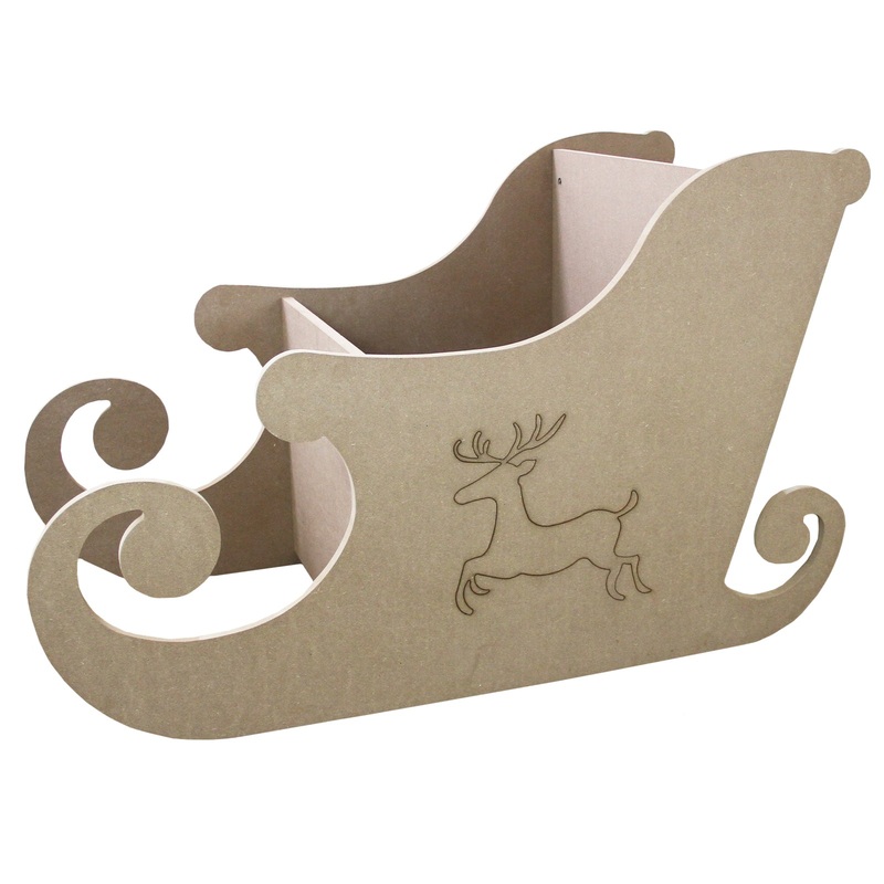 Sleigh Christmas Decoration – 120cm