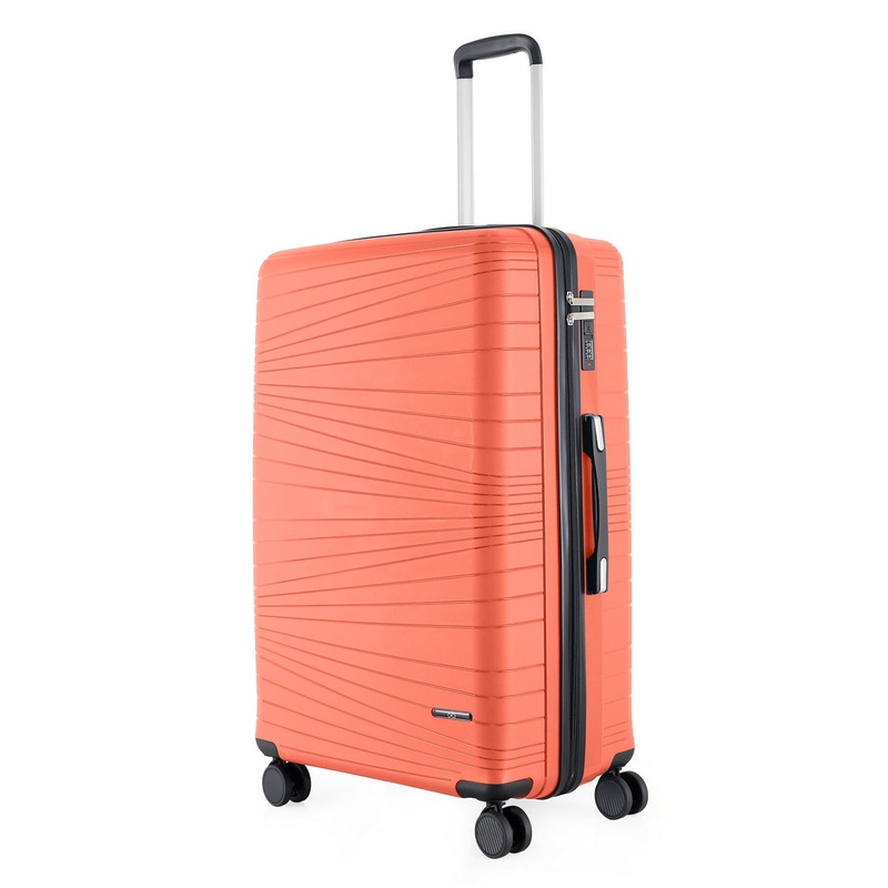 Wheeled Suitcase Medium 60 Litre – Orange