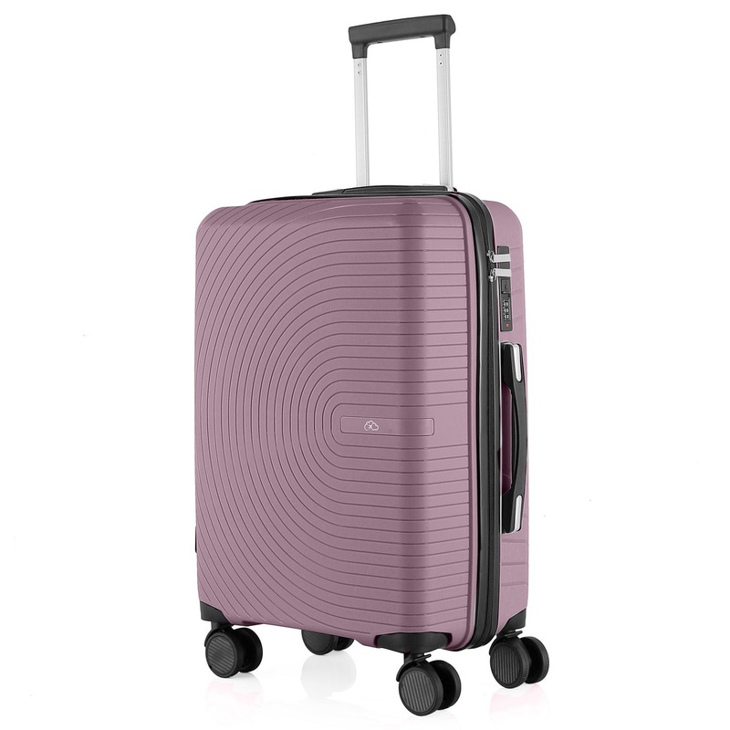 Wheeled Suitcase Medium 60 Litre – Grape
