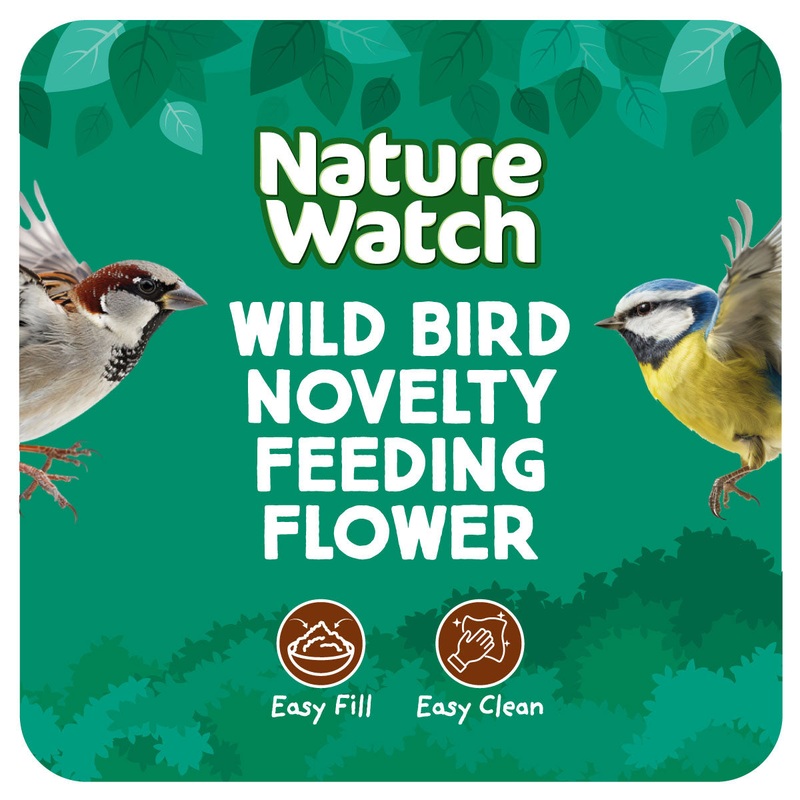 Daisy Metal Stake Wild Bird Feeder By Nature Watch