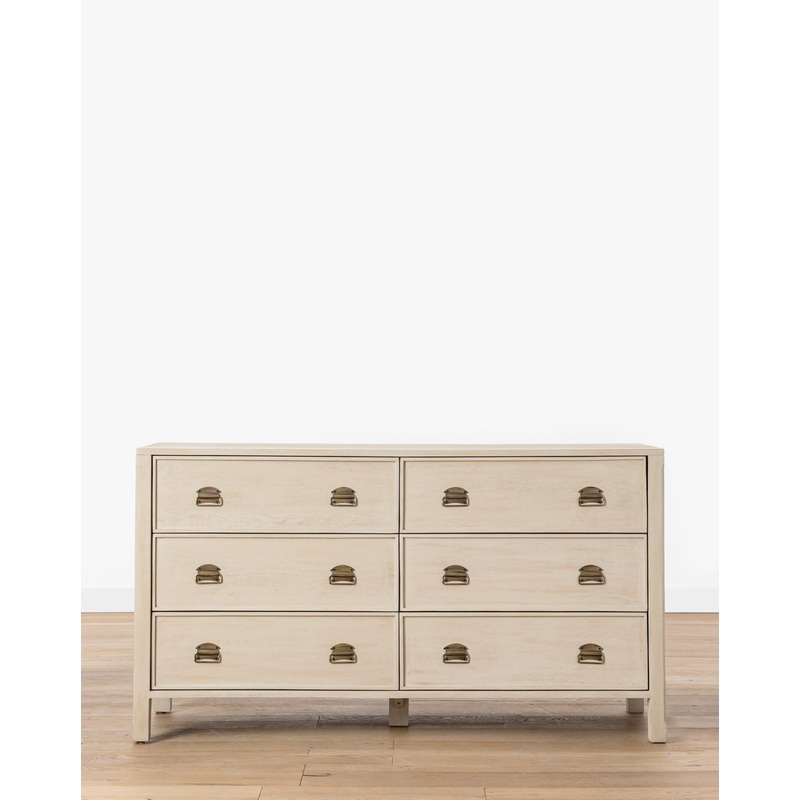 Mackenna White Oak Dresser