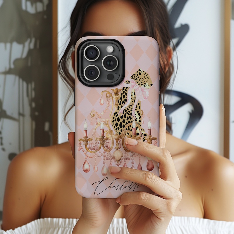 Chandelier Leopard Phone Case