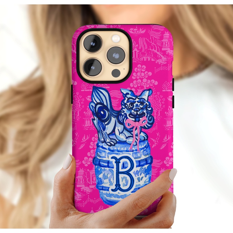 Chinoiserie Foo Dog Phone Case