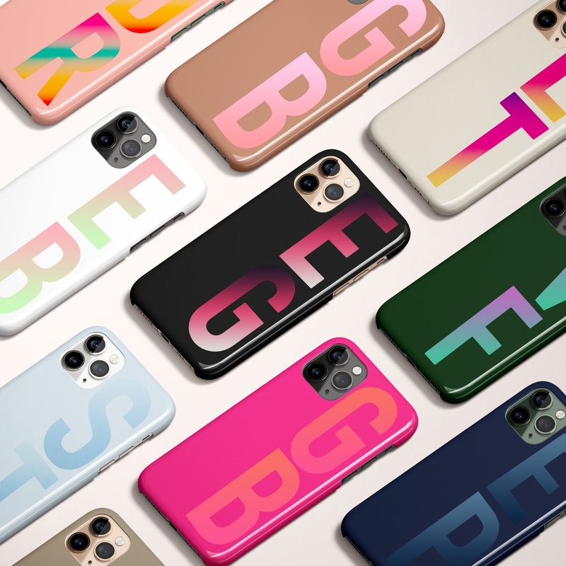 Tall Initial Phone Case