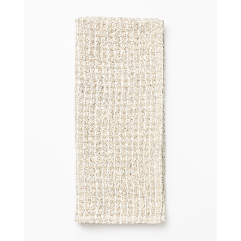 Two-Tone Waffle Tea Towel