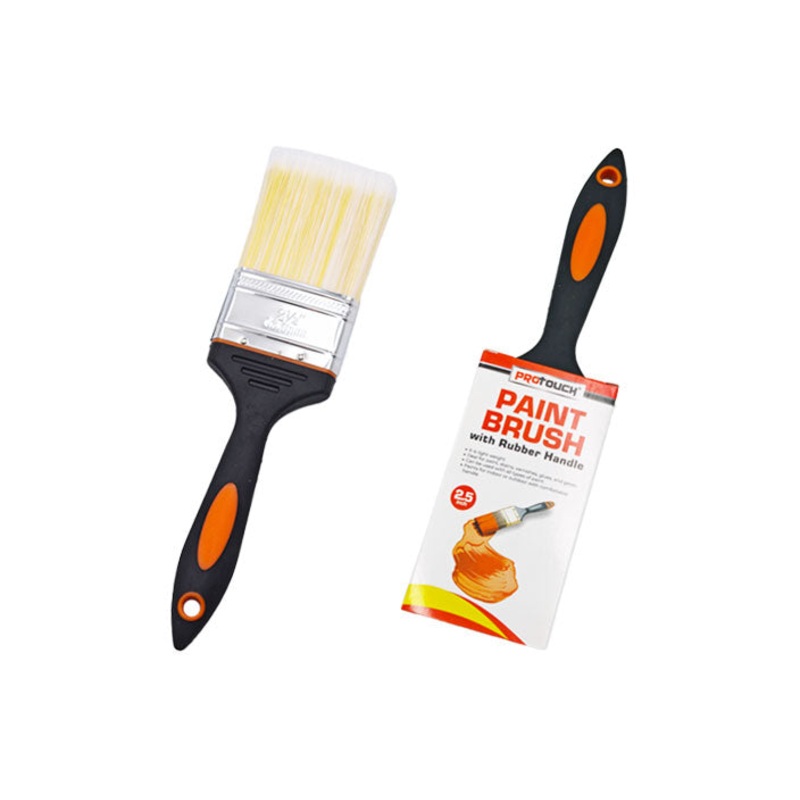 2.5 Paint Brush w/ Rubber Handle