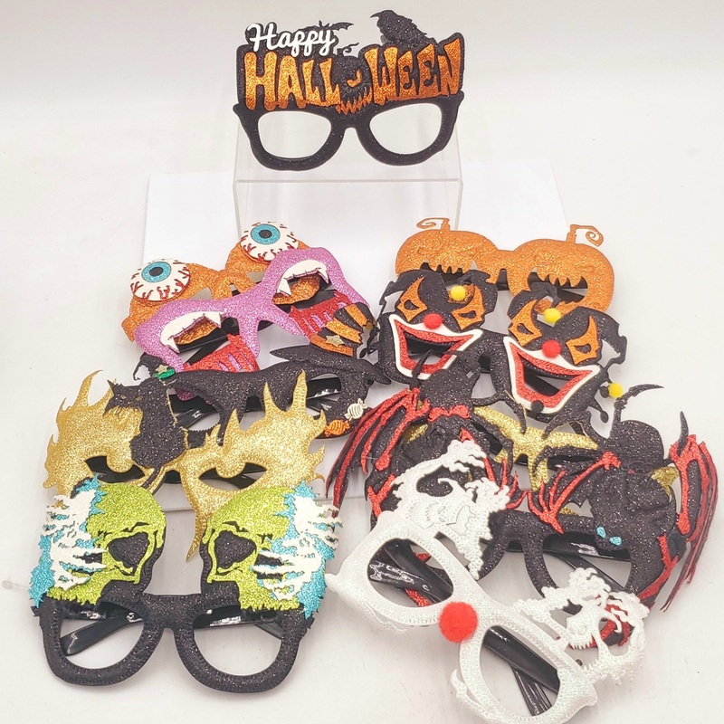 12 pc Novelty Halloween Toy Glasses