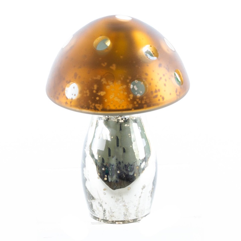 5 Glass Mushroom