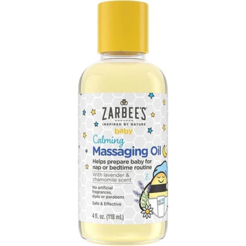 Baby Calming Massaging Oil 4 FL Oz Lavender Chamomile