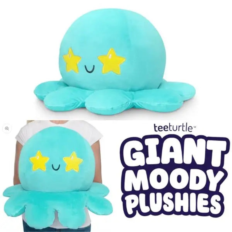 TeeTurtle – The Giant Moody Plushie – 18 Super Cloud Soft TeeTurtle