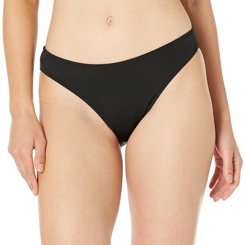 Women’s Classic Bikini Swimsuit Bottom-Black- Size-5X