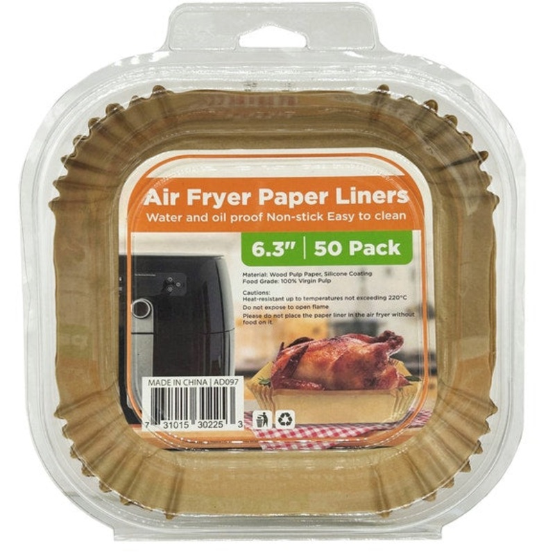 6.3 50 Pack Air Fryer Liners