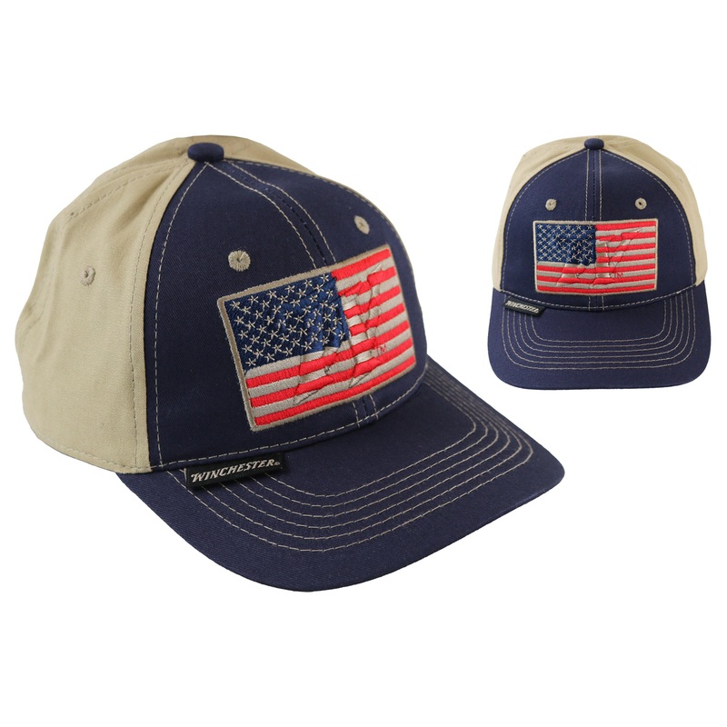 Baseball Hat (Embroidered USA Flag)