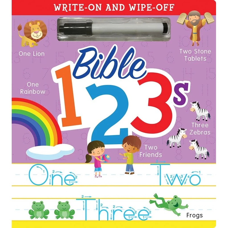 Bible 123’s Write On Wipe Off Board Book