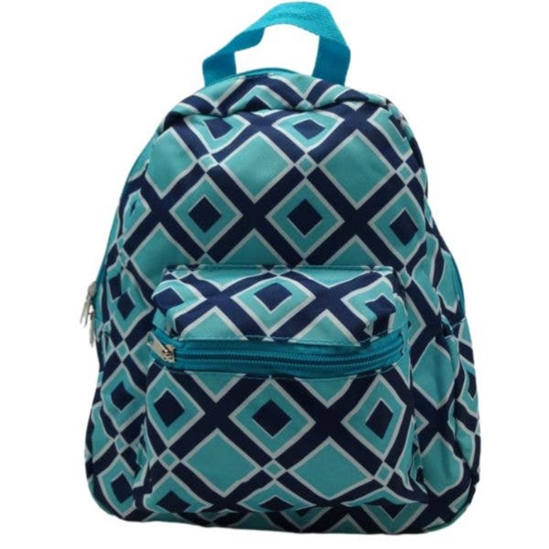 The Back Packer Blue Diamonds 12×10 Backpack