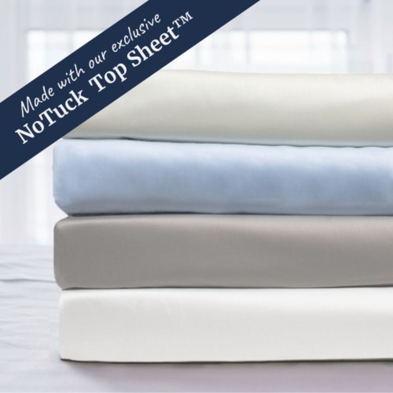 American Traveler 500 TC Sheet Set for Airstream with Our Exclusive NoTuck Top Sheet