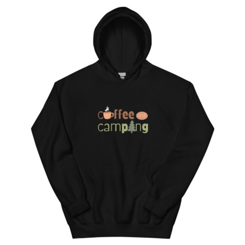 Coffee and Camping Unisex Hoodie