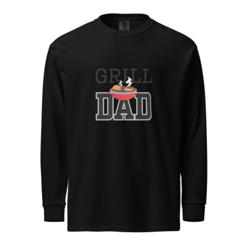 Grill Dad Comfort Colors Long Sleeve Tee