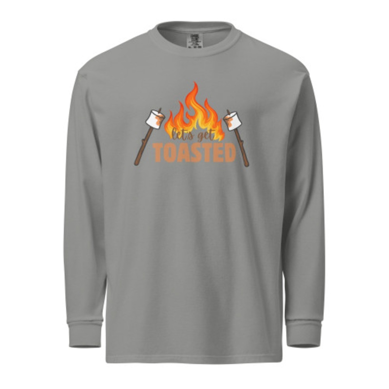Let’s Get Toasted Comfort Colors Long Sleeve Tee
