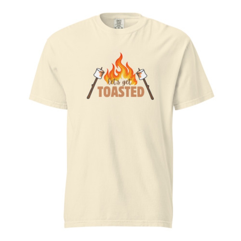 Let’s Get Toasted Comfort Colors T-shirt