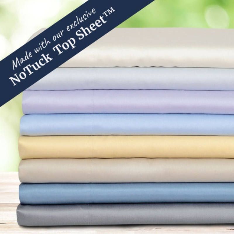 Venetian Italian Cotton RV Sheet Set with Our Exclusive NoTuck Top Sheet
