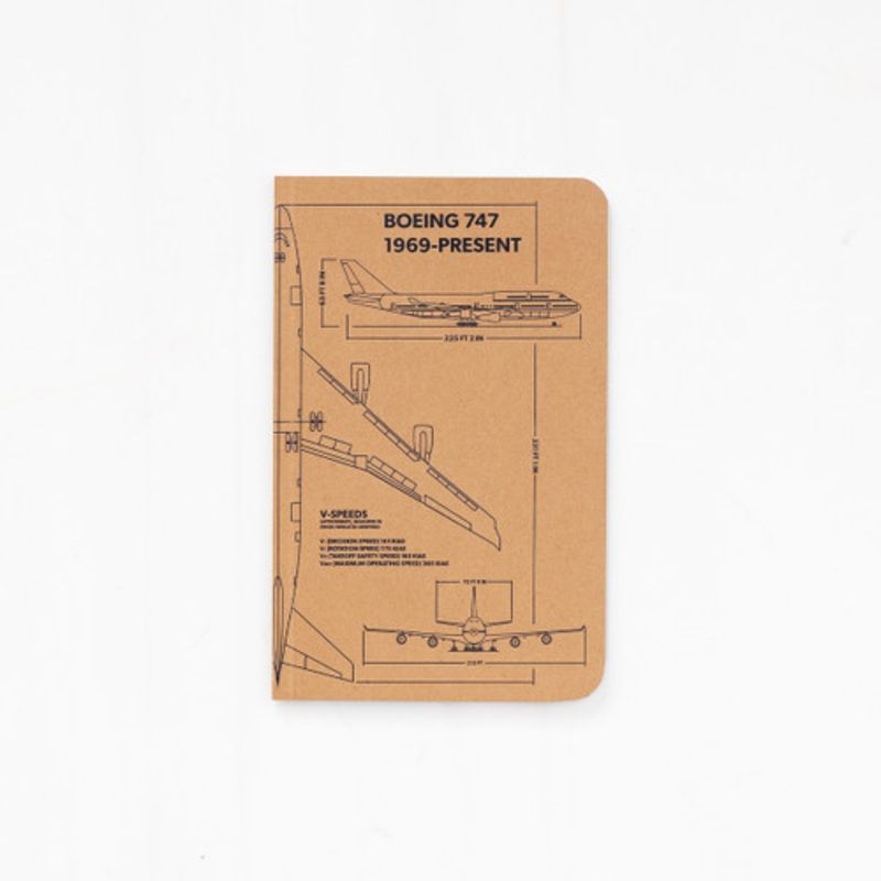 Vintage Boeing 747 Journal
