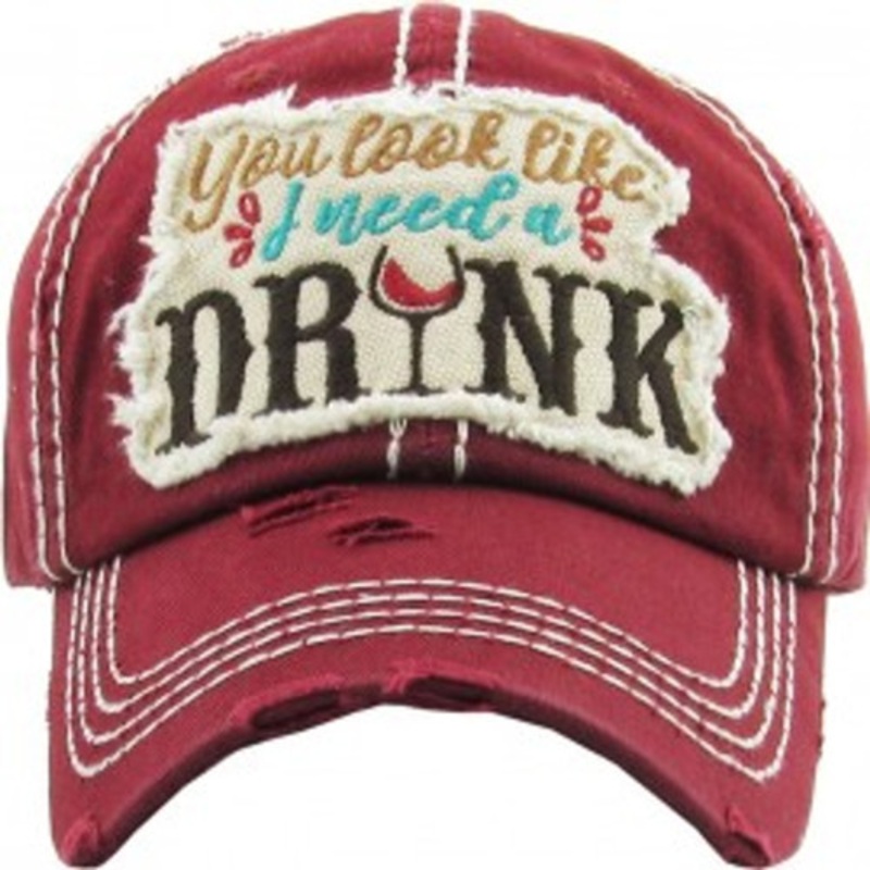 You Look Like I Need A Drink Women’s Cap