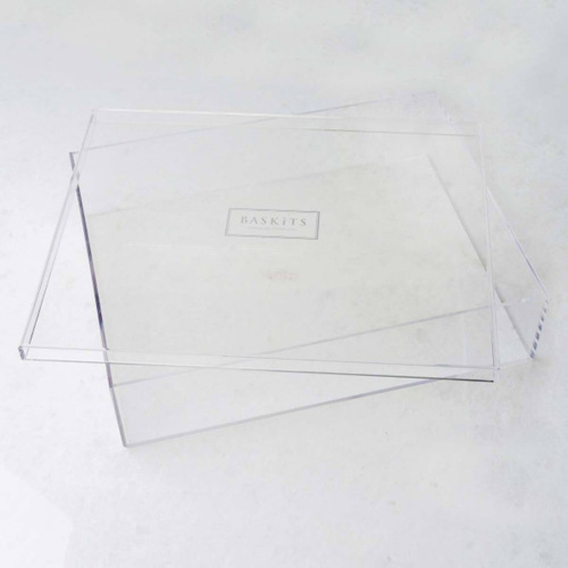 Baskits Branded Extra Large Acrylic Box