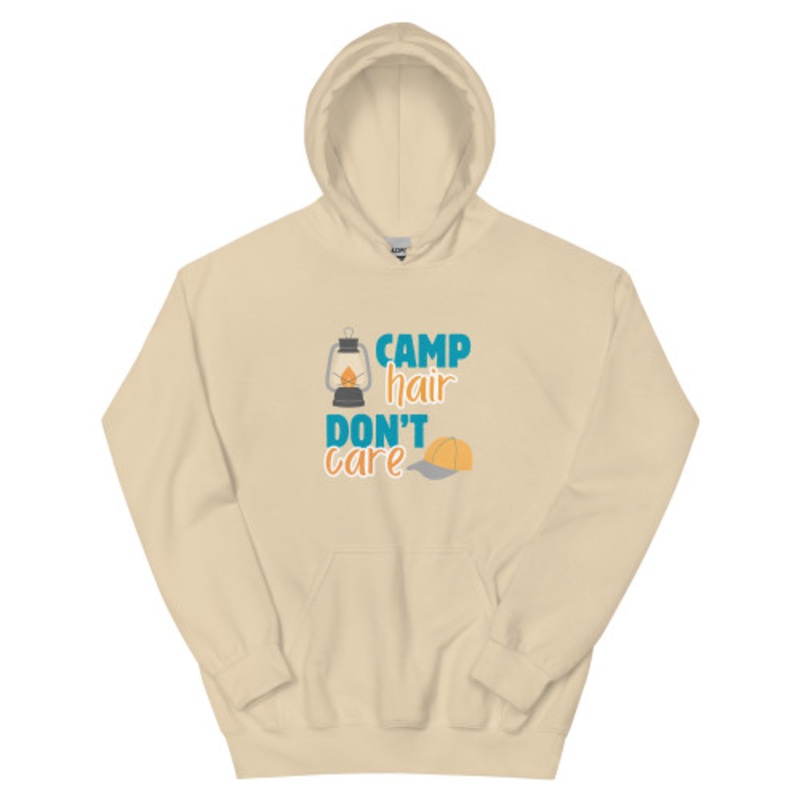 Camp Hair, Don’t Care Hoodie