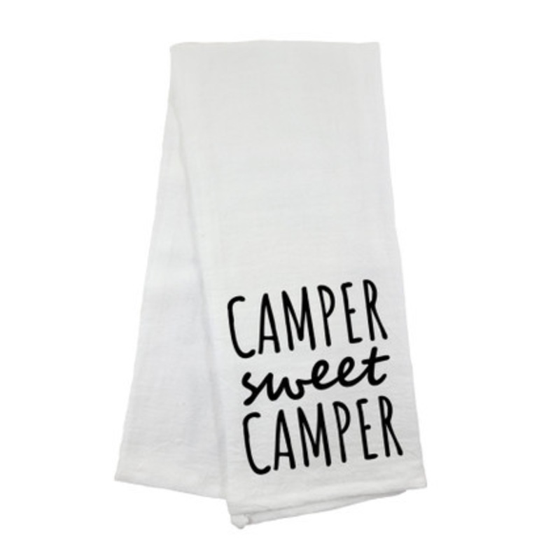 Camper Sweet Camper Flour Sack Towel