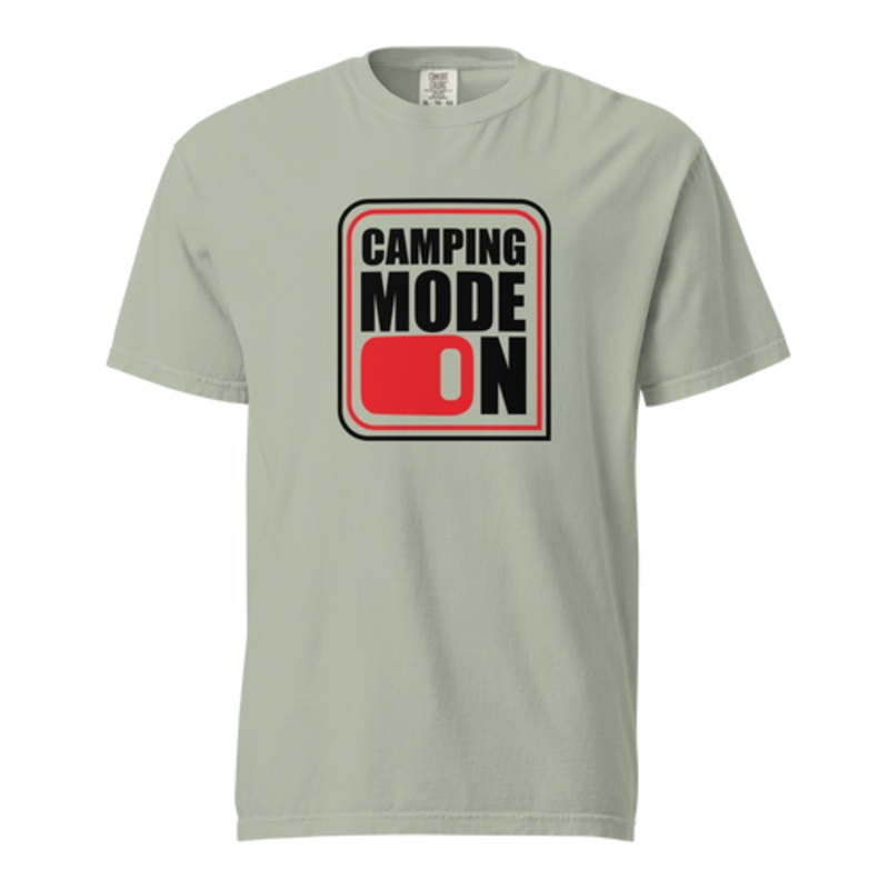 Camping Mode ON Comfort Colors T-shirt