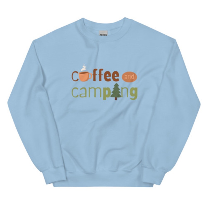 Coffee and Camping Unisex Sweatshirt