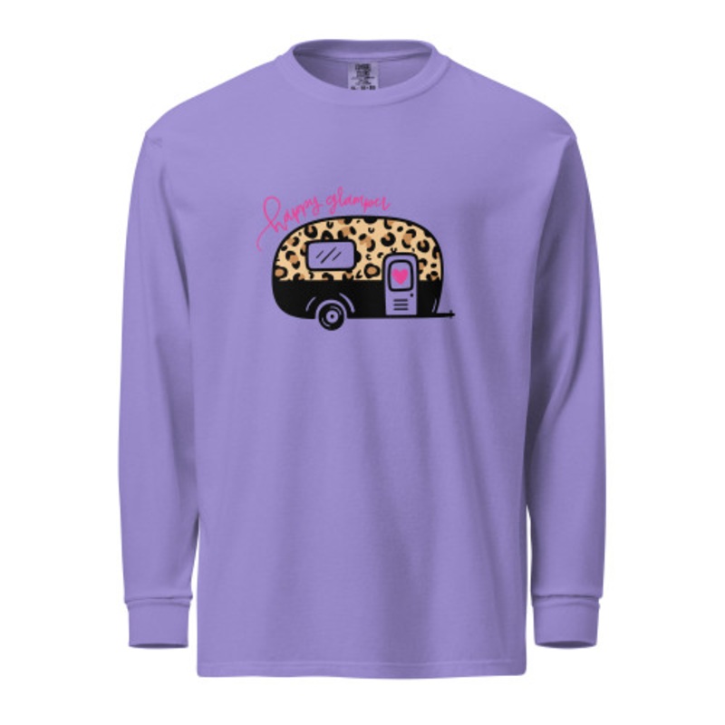 Happy Glamper Comfort Colors Long Sleeve Tee