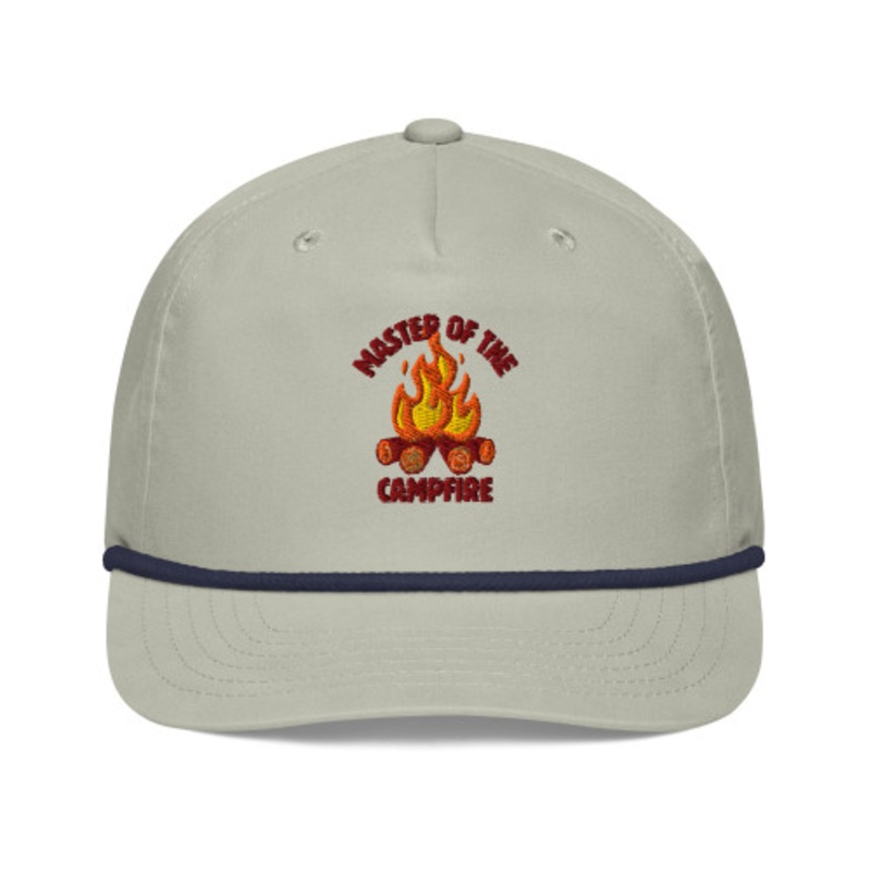 Master of the Campfire Embroidered Golf Rope Cap