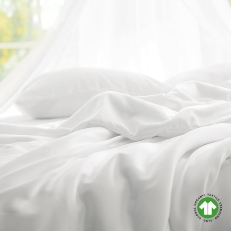 Nature’s Dream Organic Home Sheet Set with Our Exclusive NoTuck Top Sheet
