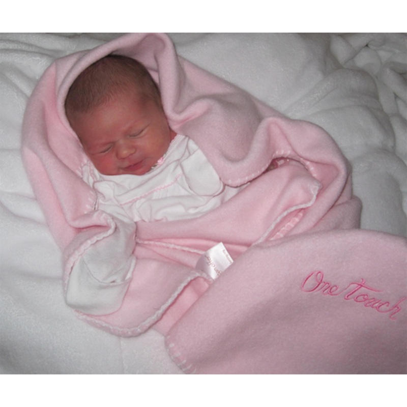 One Touch Fleece Baby Blanket