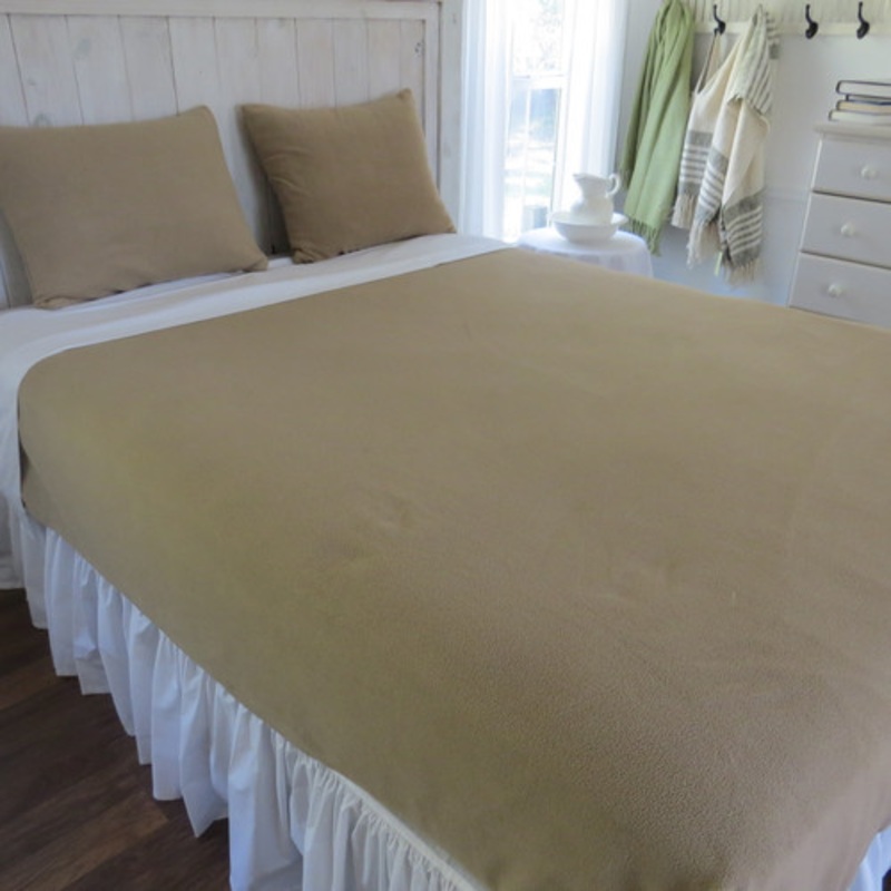 Polartec Blanket with NoTuck Fitted Bottom for the Home