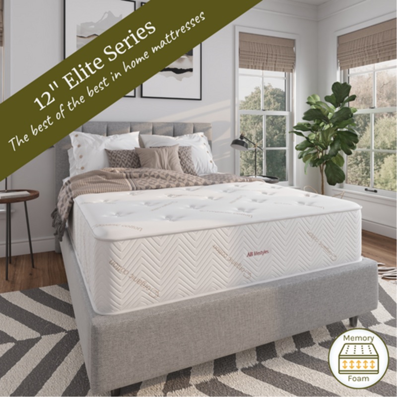 The Indulgence 12 Memory Foam Mattress for Home