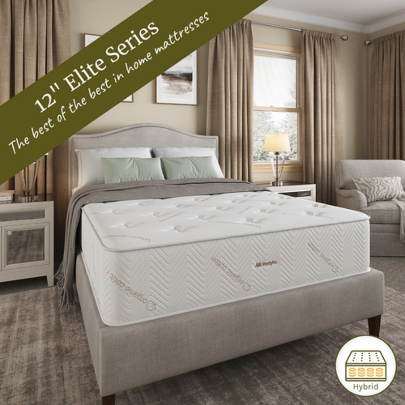 The Tranquility 12 Hybrid Mattress for Home
