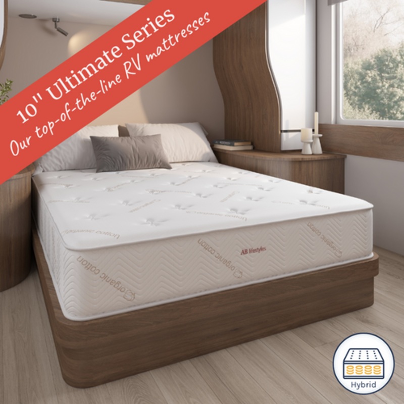The Yellowstone 10 Hybrid Mattress for Camper & RV